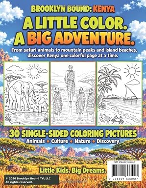 BROOKLYN BOUND: KENYA COLORING BOOK