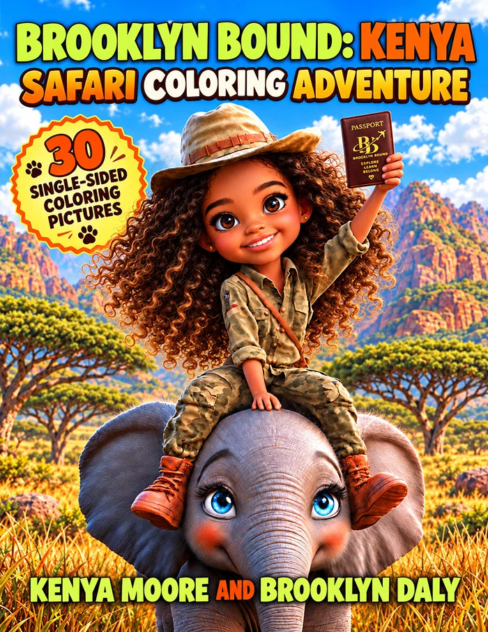 BROOKLYN BOUND: KENYA COLORING BOOK
